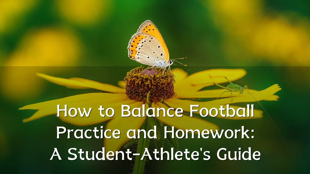 How to Balance Football Practice and Homework: A Student-Athlete's Guide