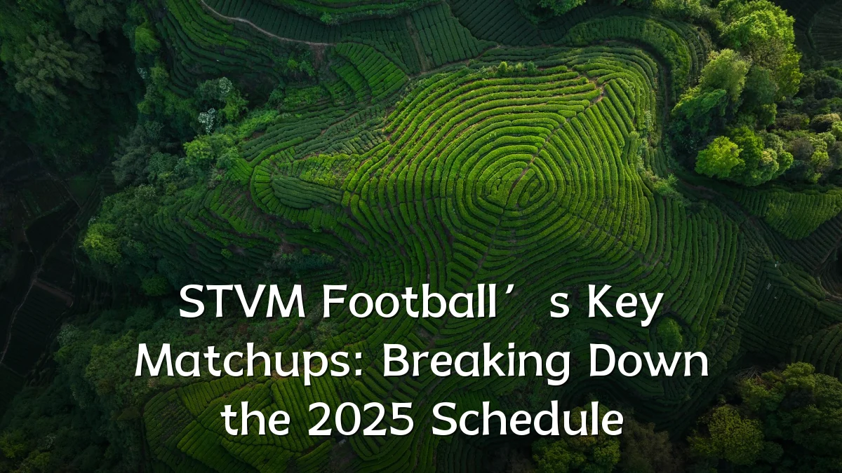 STVM Football’s Key Matchups: Breaking Down the 2025 Schedule